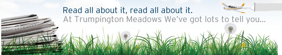Read all about it, read all about it. At Trumpington Meadows we got lots to tell you...